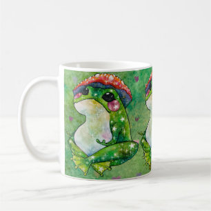Frog named Clover Coffee Mug