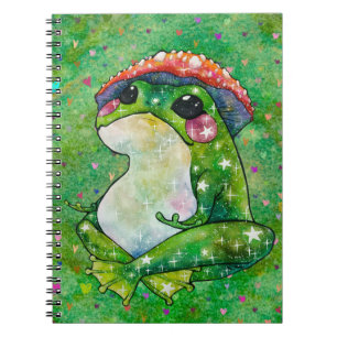 Frog named Clover Notebook