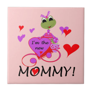 Frog New Mommy Gifts Tile