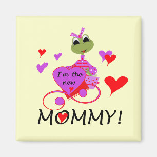 Frog New Mommy T-shirts and Gifts Magnet