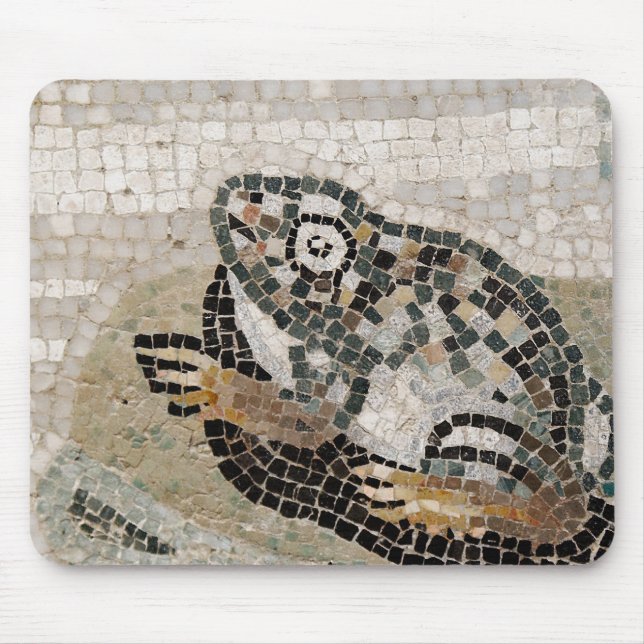 Frog, Nile mosaic, from the House of the Faun Mouse Pad (Front)