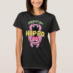 Frog No Hippo Funny Cute Crazy Frog T-Shirt