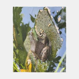 Frog - Old Croaker Fleece Blanket