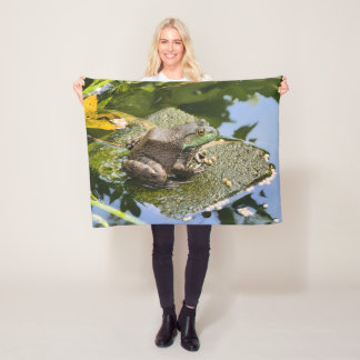 Frog - Old Croaker Fleece Blanket