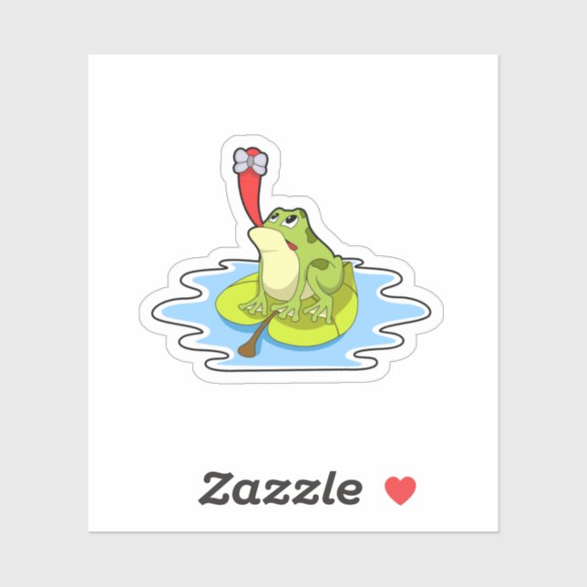 Frog on Leaf with Insect (Sheet)