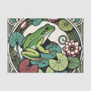 Frog on Lilypads                                   Tissue Paper