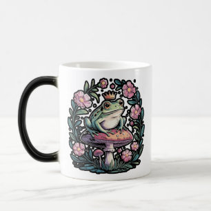 Frog on Mushroom Magic Mug