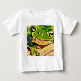 Frog Painting - Gift for Animal Lovers Baby T-Shirt