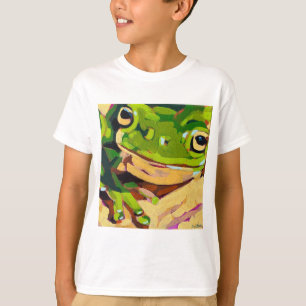 Frog Painting - Gift for Animal Lovers T-Shirt