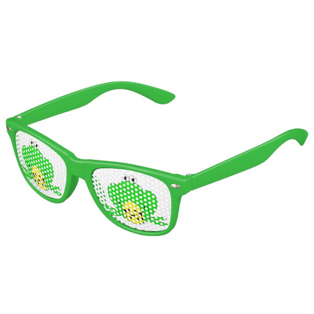 Frog Party Glasses (Angled)