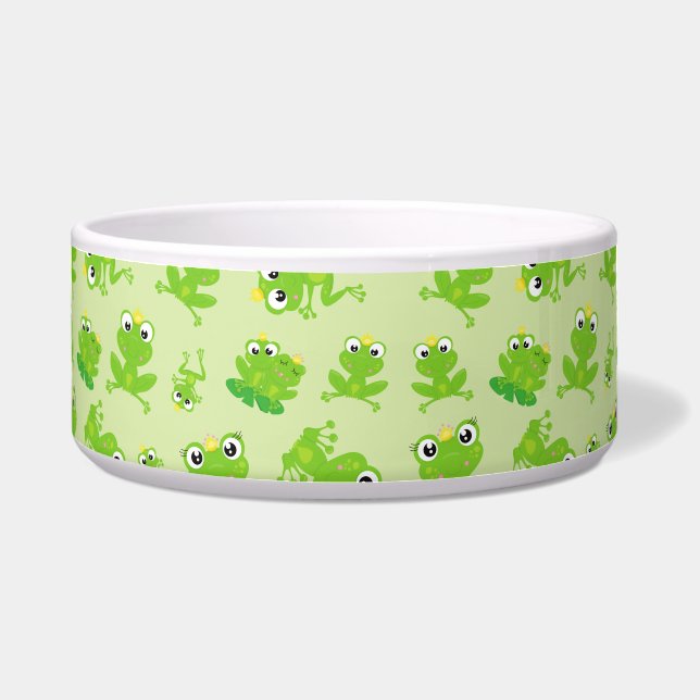 Frog Pattern, Cute Frogs, Green Frogs, Frog Prince (Front)