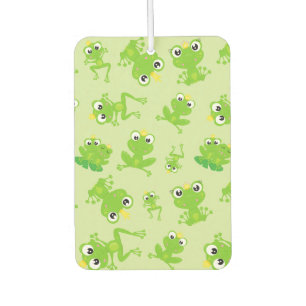 Frog Pattern, Cute Frogs, Green Frogs, Frog Prince Air Freshener