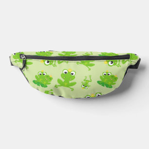 Frog Pattern, Cute Frogs, Green Frogs, Frog Prince Fanny Pack