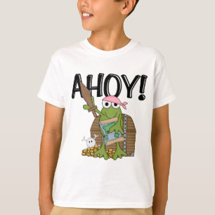 Frog Pirate With Gold - Girl T-shirts and Gifts