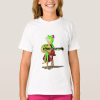 Frog Playing Guitar -