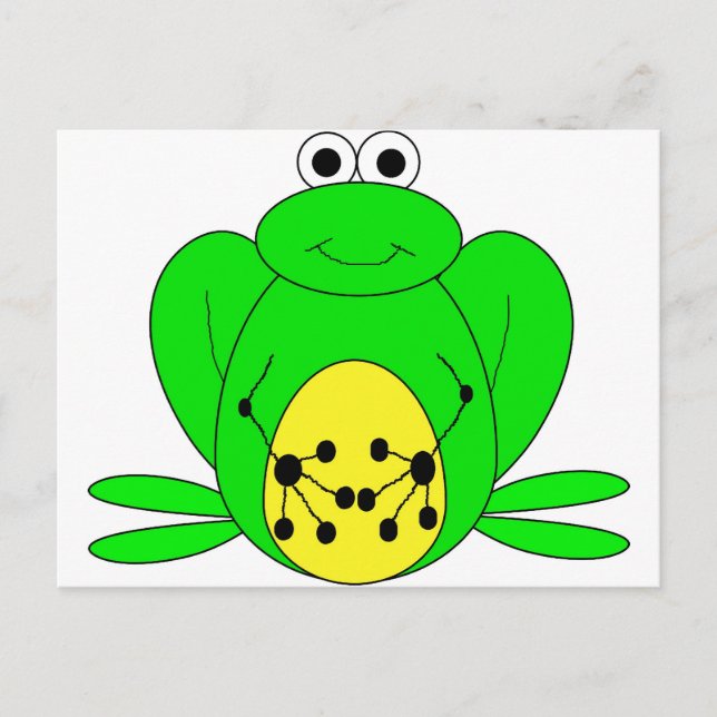 Frog Postcard (Front)