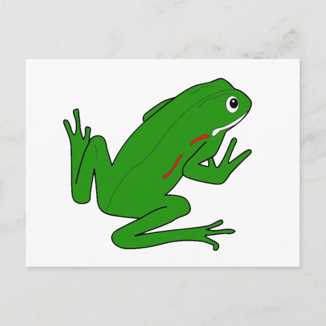 FROG POSTCARD (Front)