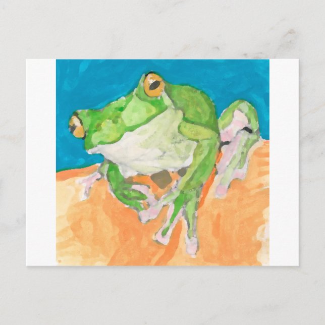 Frog Postcard (Front)