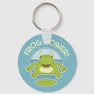 Frog Power Keychain