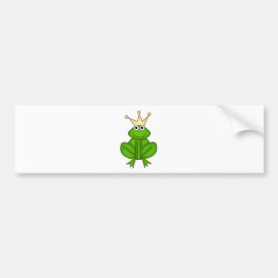 Frog Prince Bumper Sticker