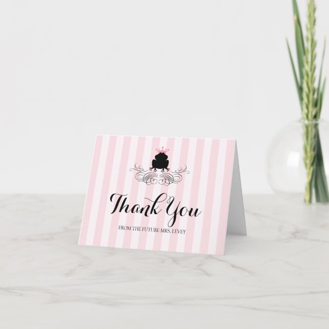 Frog Prince Charming Thank You Card (Front)