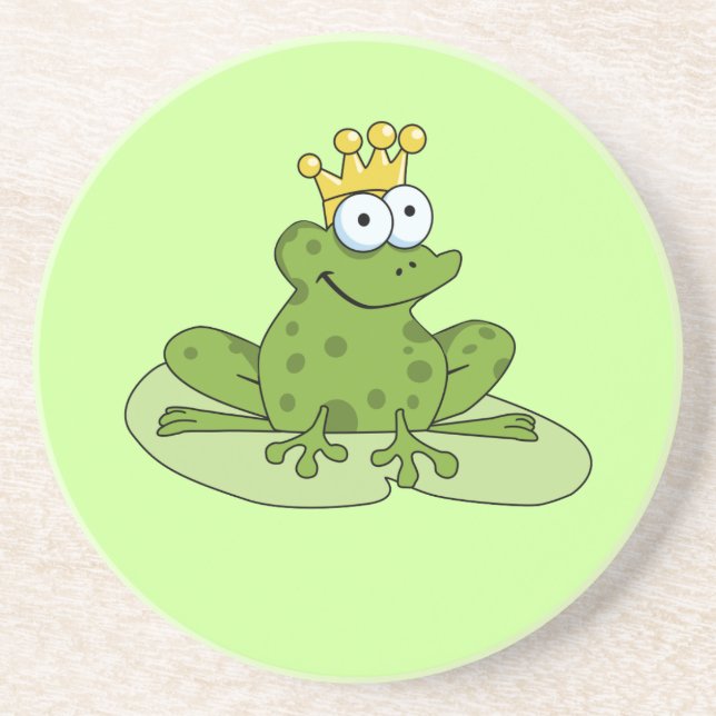 Frog Prince Coaster (Front)
