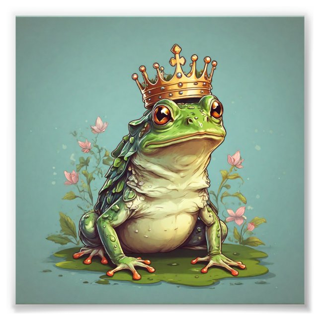 Frog Prince Fantasia : Premium Satin Photo Enlarge (Devant)