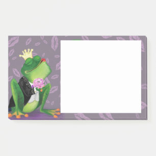 Frog Prince Funny Post it Notes