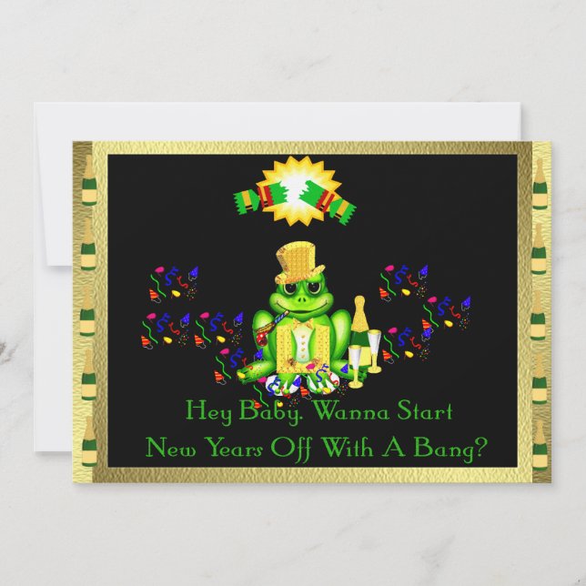 Frog Prince Invitation (Front)