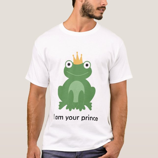 Frog Prince, je suis votre t-shirt prince (Devant)