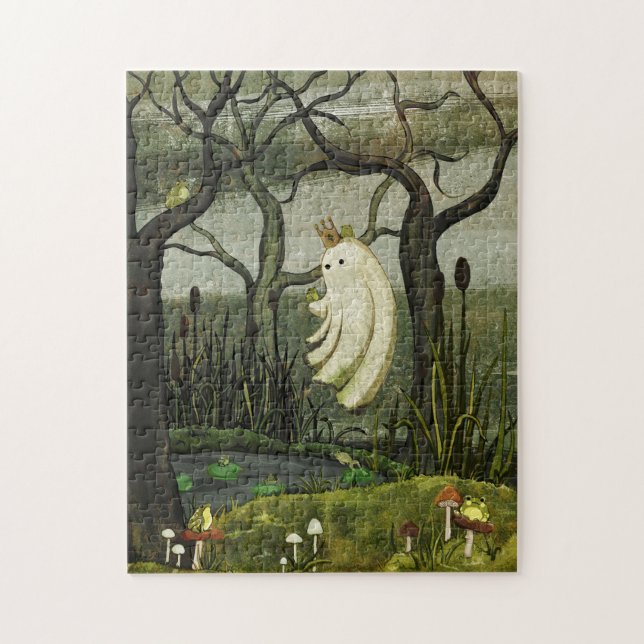 Frog Prince Jigsaw Puzzle (Vertical)