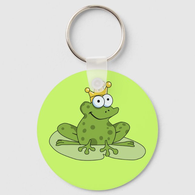Frog Prince Keychain (Front)