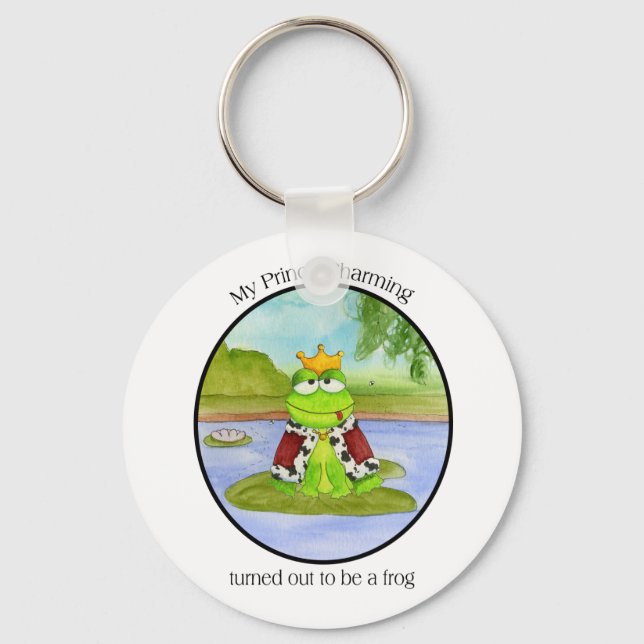 Frog Prince Keychain (Front)