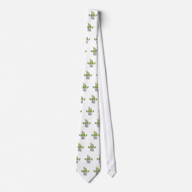 Frog Prince Kiss Me Tie (Front)