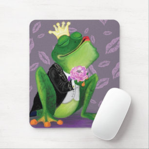 Frog Prince - Kiss Mouse Pad