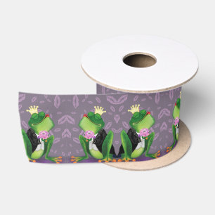 Frog Prince - Kiss Satin Ribbon