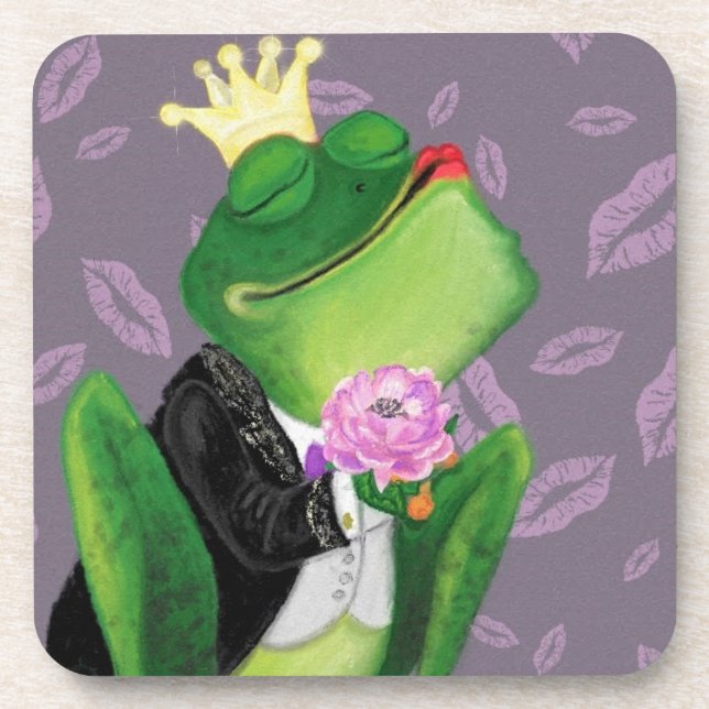 Frog Prince - Kissy Coaster (Front)