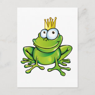 frog prince postcard