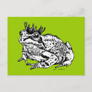 Frog Prince Postcard