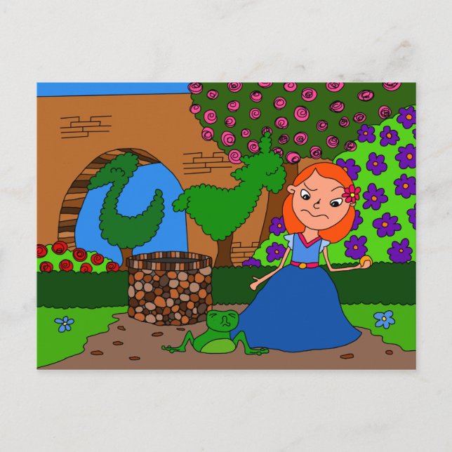 Frog Prince Postcard (Front)