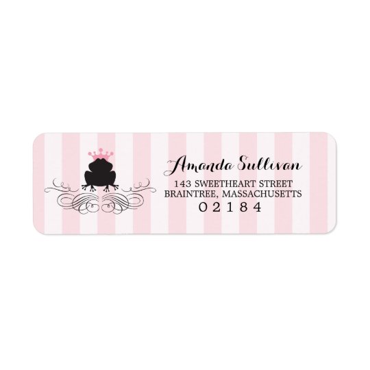 Frog Prince | Return Address Return Address Label