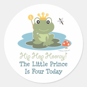 Frog Prince Stickers 4e anniversaire