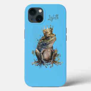 "Frog Prince" Street Theme Customizable iPhone 13 Case