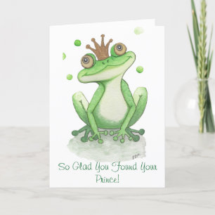 Frog Prince Thank You Card