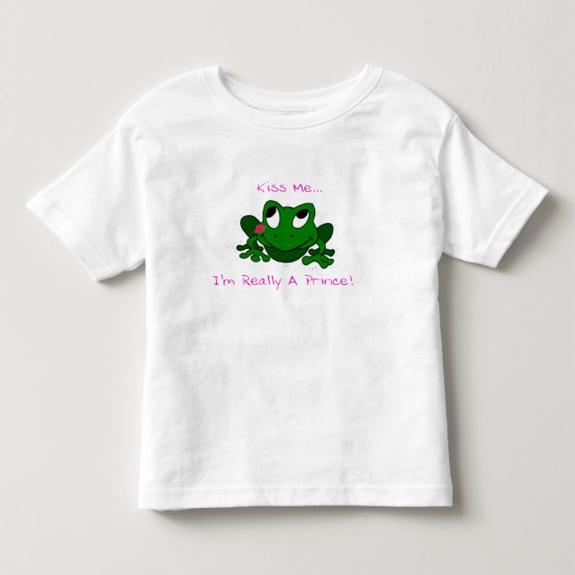 Frog Prince Todder T-Shirt (Front)