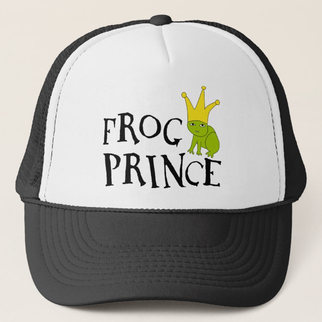 Frog Prince Trucker Hat (Front)