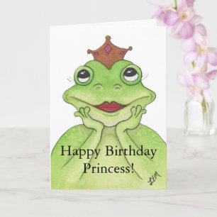 Frog Princess Card