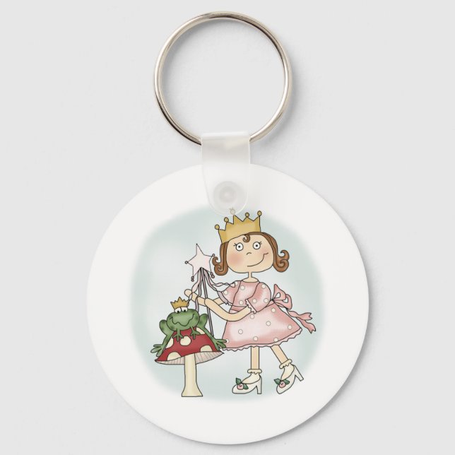Frog Princess Keychain (Front)