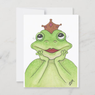 Frog Princess Postcard
