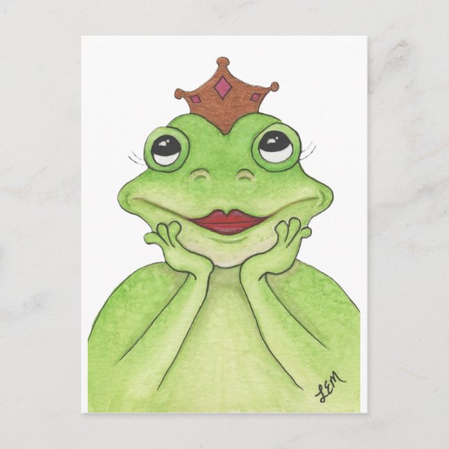 Frog Princess Postcard (Front)